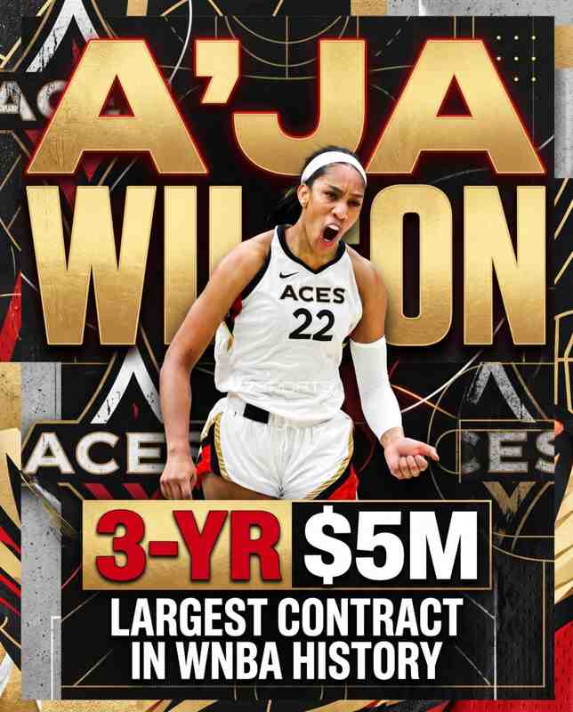  「3年500万背后的博弈：WNBA薪资体系变革与阿贾·威尔逊的顶薪价值重估」 体育新闻 「3年500万背后的博弈：WNBA薪资体系变革与阿贾·威尔逊的顶薪价值重估」 体育新闻 「3年500万背后的博弈：WNBA薪资体系变革与阿贾·威尔逊的顶薪价值重估」 体育新闻